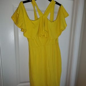 Rebdolls cold shoulder bodycon dress (3x)